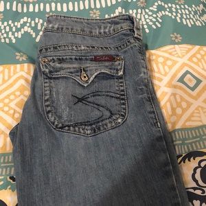 Women’s Pioneer silver jeans